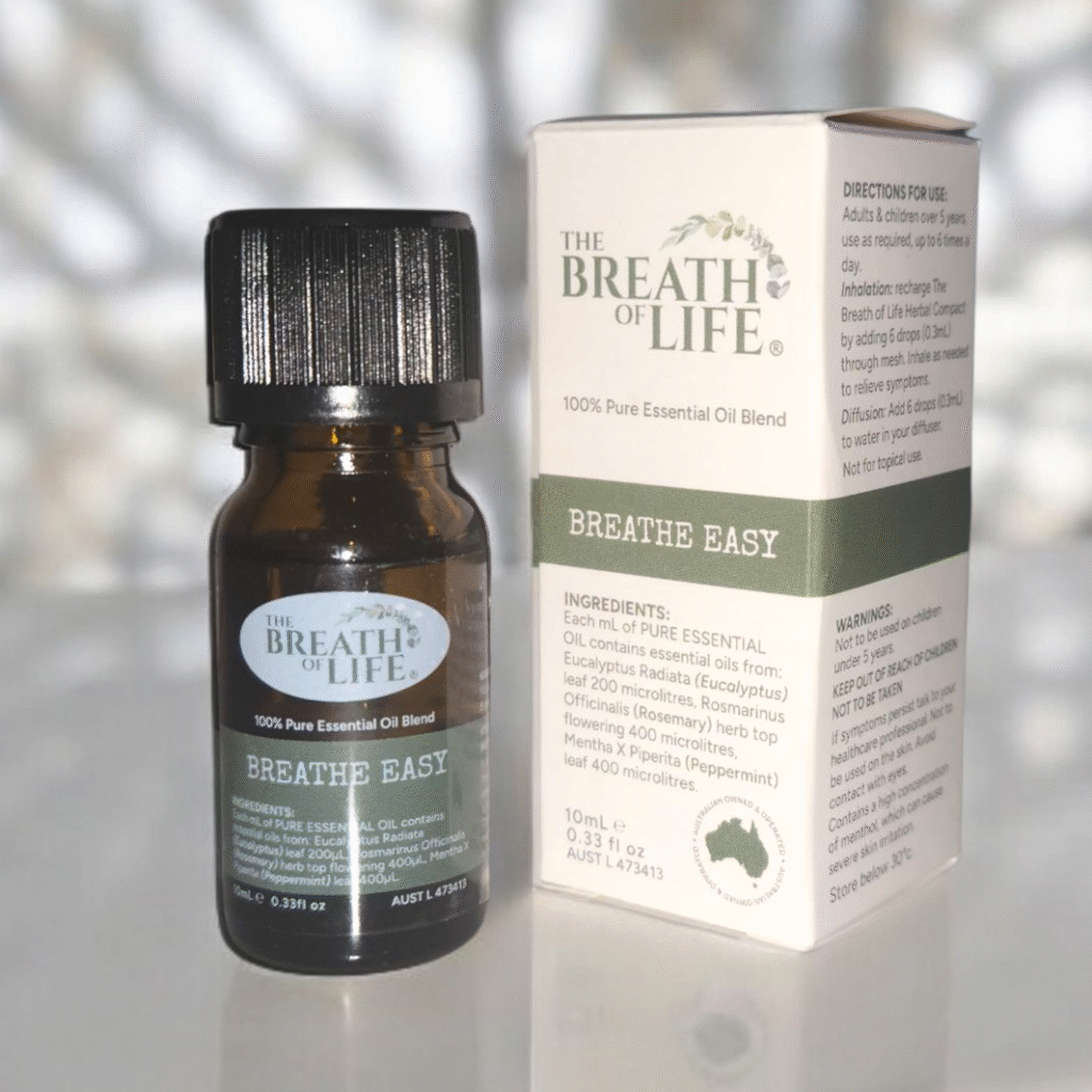 The Breath of Life Herbal Recharge Oil 10ml The Breath of Life Herbal Recharge Oil 10ml
