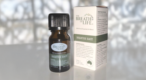 The Breath of Life Breathe Easy Herbal Recharge Oil