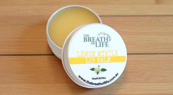 The Breath of Life - Lemon Myrtle Lip Balm