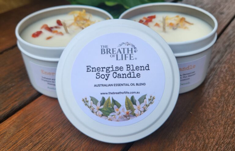 ENERGISE BLEND Essential Oil Soy Candle