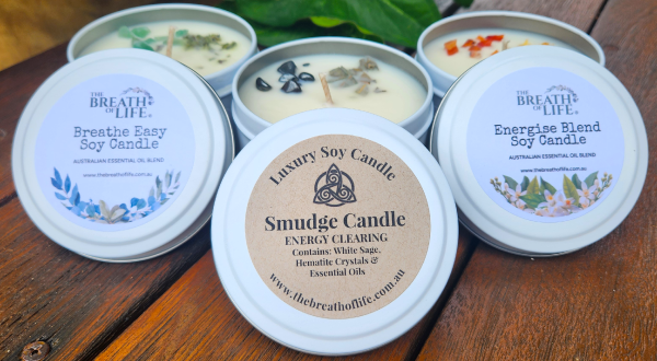 Essential Oil Soy Candles
