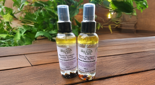 Seven Flower Aromatherapy Sprays Set
